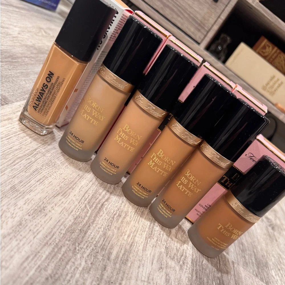 INDIVIDUAL* Too Faced + 24 Hour & Smash box foundation